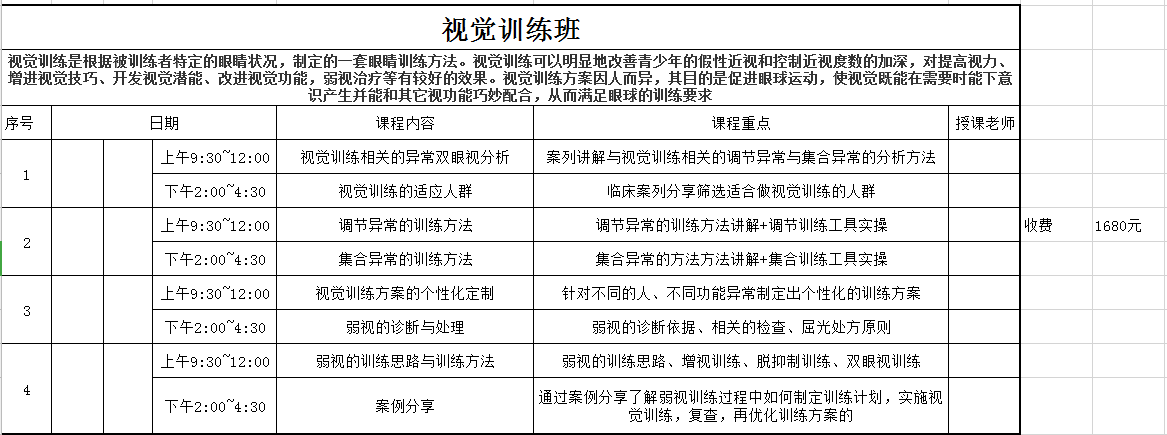 眼視光技術(shù)高級(jí)研修班可分模塊報(bào)名學(xué)習(xí)了！?。? width=