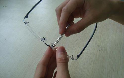 無框眼鏡的制作